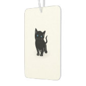 Zwarte katten cartoon luchtverfrisser (Links)