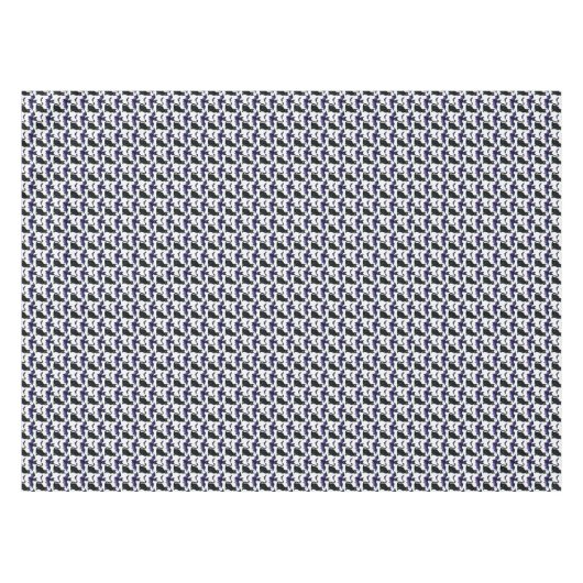 Zwarte katten en Paarse vleermuizen Tafelkleed (Voorkant (Horizontaal))