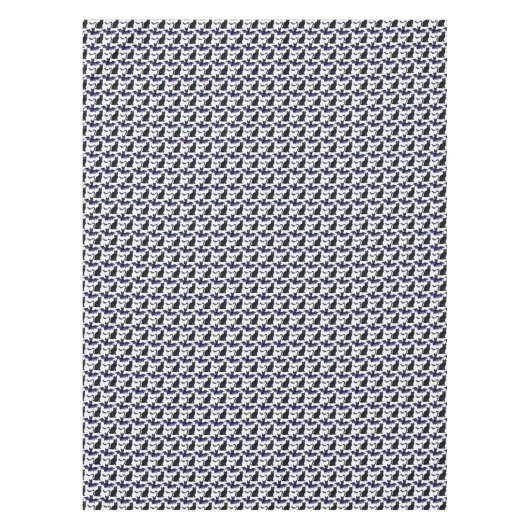 Zwarte katten en Paarse vleermuizen Tafelkleed (Voorkant)