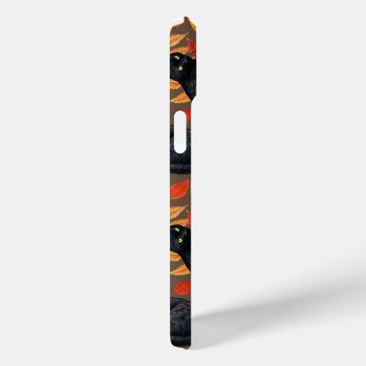 Zwarte katten en pompoenen 2 Case-Mate iPhone case (Achterkant / Rechts)