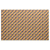 Zwarte katten en pompoenen stof (Yard (91,4 cm))