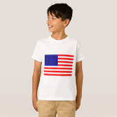 Zwarte katten en strips t-shirt (Voorkant volledig)