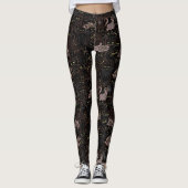 Zwarte katten Gele ogen Leggings