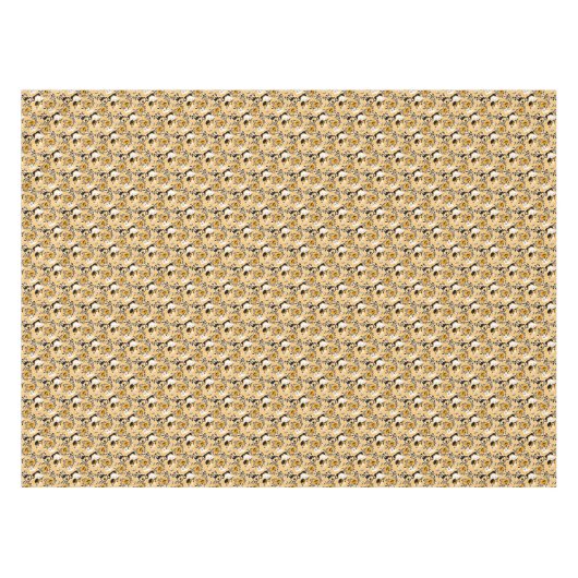 Zwarte katten, ghost en pompoenen tafelkleed (Voorkant (Horizontaal))