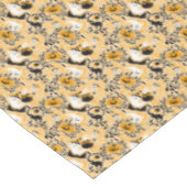 Zwarte katten, ghost en pompoenen tafelkleed (Gekanteld)