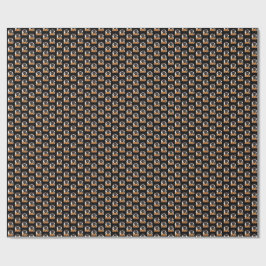 Zwarte Katten Halloween Inpakpapier