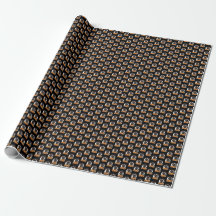 Zwarte Katten Halloween Inpakpapier