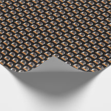 Zwarte Katten Halloween Inpakpapier
