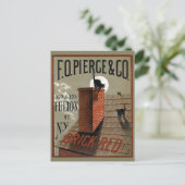  zwarte katten in het moonlichte reclamebord briefkaart (Staand voorkant)