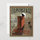  zwarte katten in het moonlichte reclamebord briefkaart (Voorkant / Achterkant)