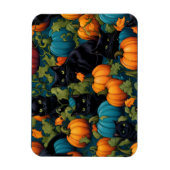 Zwarte katten in Pumpkin patch - Halloween Magneet (Verticaal)