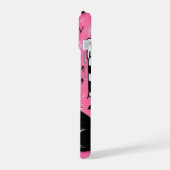Zwarte katten & kaarsen iPhone 15 case (Linkerkant)
