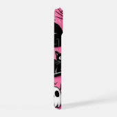 Zwarte katten & kaarsen iPhone 15 case (Rechterkant)