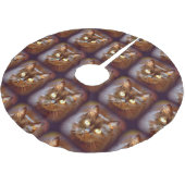 zwarte katten kerstboom rok (Gekanteld)