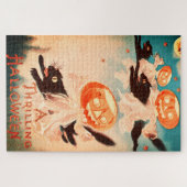  zwarte katten legpuzzel (Horizontaal)