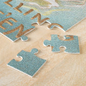 zwarte katten legpuzzel (Zijkant)