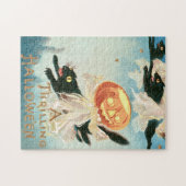 zwarte katten legpuzzel (Horizontaal)