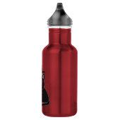 zwarte katten, moeder en kind waterfles  (Rechts)