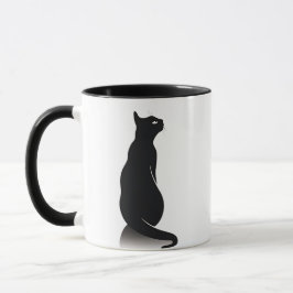 Zwarte katten mok