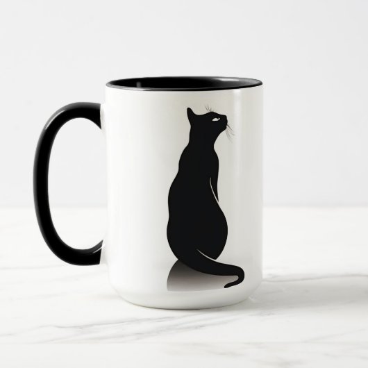 Zwarte katten mok (Links)