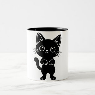 Zwarte katten mok