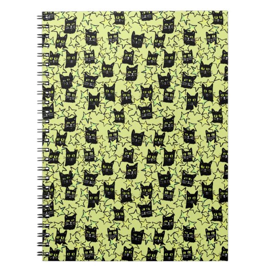 Zwarte katten notitieboek (Voorkant)