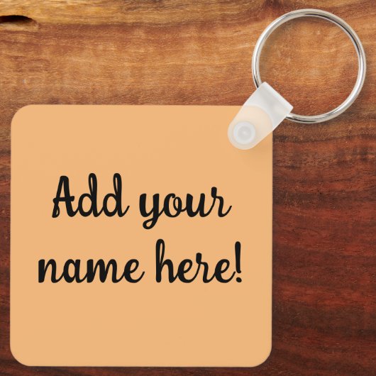 ZWARTE KATTEN ROCK! Persoonlijke sleutelhanger (Achterkant)