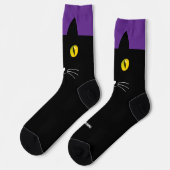 Zwarte Katten Soks Cadeau voor Kattenliefhebbers Sokken (Links)