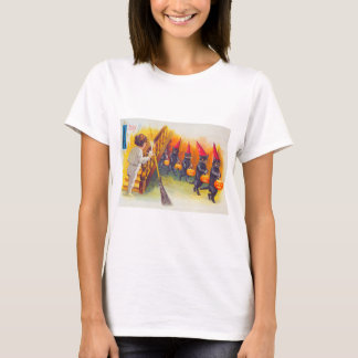 zwarte katten t-shirt