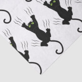 Zwarte katten tissuepapier (Detail)