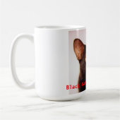 Zwarte katten zijn mooie Mok (Links)