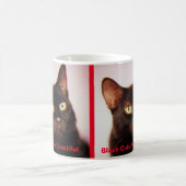 Zwarte katten zijn prachtige koffie-Mok (versie 2) Koffiemok (Center)