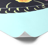 Zwarte kattenbloemen Planten Katten kunnen Posters (Hoek)