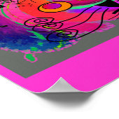 Zwarte kattenbroodjes Kunstcadeaus Poster (Hoek)