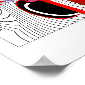 Zwarte kattenbroodjes Kunstcadeaus Poster (Hoek)