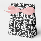 Zwarte kattencadeaus bedankdoosjes (Voorkant Zijde)