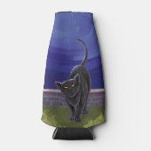 Zwarte kattencadeaus en Accessoires Flesjeskoeler (Voorkant)