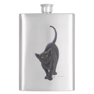 Zwarte kattencadeaus en Accessoires Heupfles