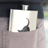 Zwarte kattencadeaus en Accessoires Heupfles (Voorbeeld)