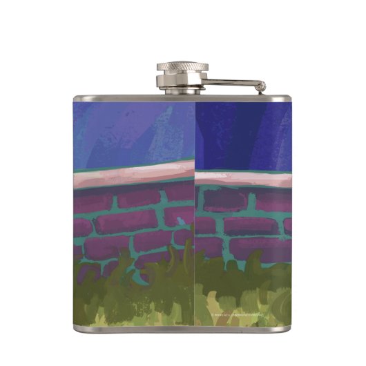 Zwarte kattencadeaus en Accessoires Heupfles (Achterkant)