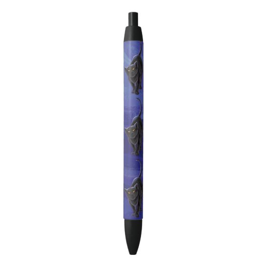 Zwarte kattencadeaus en Accessoires Inkt Pen (Voorkant Verticaal)
