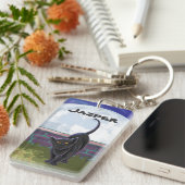 Zwarte kattencadeaus en Accessoires Sleutelhanger (Voorkant Rechts)