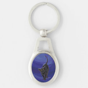 Zwarte kattencadeaus en Accessoires Sleutelhanger