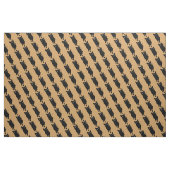 Zwarte kattenkattenkattengotisch kat stof (Yard (91,4 cm))