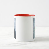 Zwarte kattenknipventilator mok (Midden)