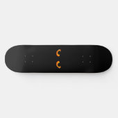 Zwarte Kattenogen Persoonlijk Skateboard (Horizontaal)