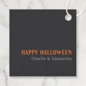 Zwarte katteproblemen Succes CC1156 Halloween Bedankjes Labels (Achterkant)