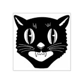  zwarte kattestempel Halloween Rubberstempel (Afrduk)