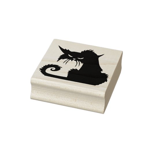  zwarte kattestempel Halloween Rubberstempel (Stempel)