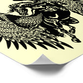 zwarte Kaukasus Poster (Hoek)